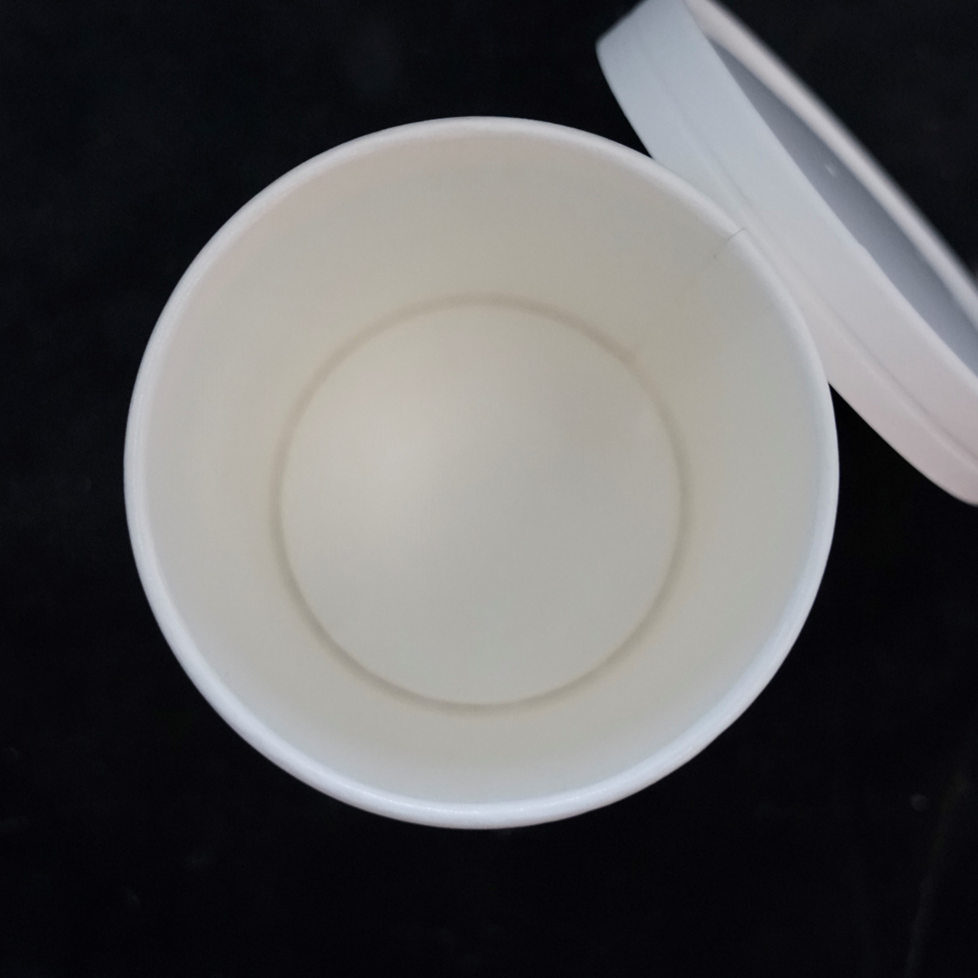 5er-Set braune oder weisse Speisebecher aus stabilem Karton – Bild 3