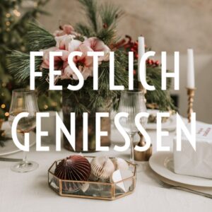 Dinner für Gäste - Annemarie Wildeisen lädt ein zu zum festlichen Geniessen