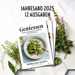 Geniessen Jahresabo 2025 – 12 Ausgaben