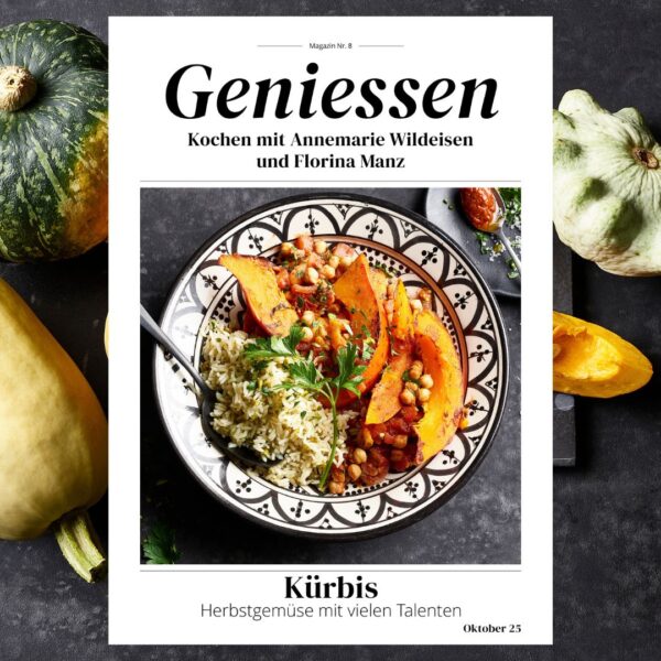 Einzelausgabe: Geniessen Ausgabe 8 - Kürbis