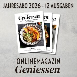 Geniessen Jahresabo 2026 – 12 Ausgaben