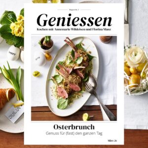Einzelausgabe: Geniessen Ausgabe 3/26 - Osterbrunch
