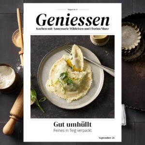 Einzelausgabe: Geniessen Ausgabe 9/26 - Gut umhüllt