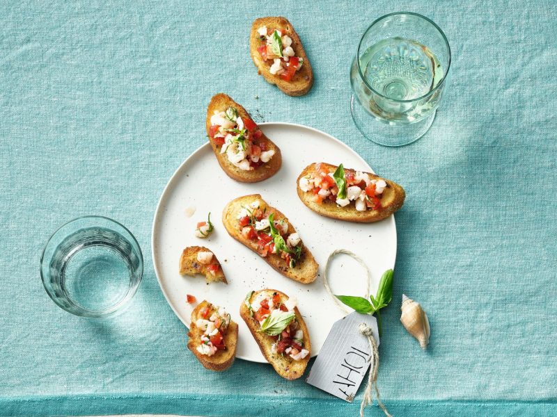 Bruschette mit Sardellenbutter